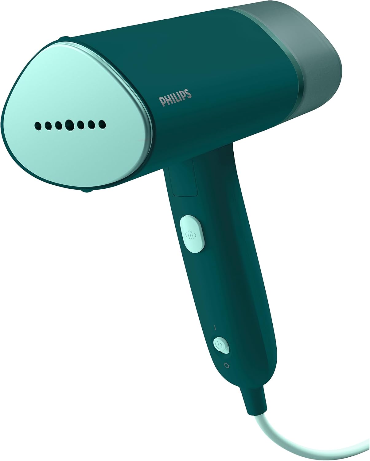 Philips 3000 Series Handheld Garment Steamer — Ready to use in seconds; Fast 20 g/min Steam; Best Travel Companion; 100 ml Tank — Blue — STH3000/26