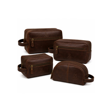 Leather Toiletry Bags