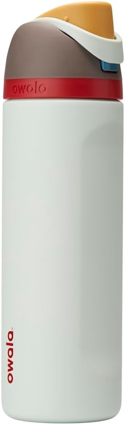 Owala FreeSip Insulated Stainless Steel Water Bottle with Straw, Leak Proof, BPA-Free, 710ml, Iced Breeze