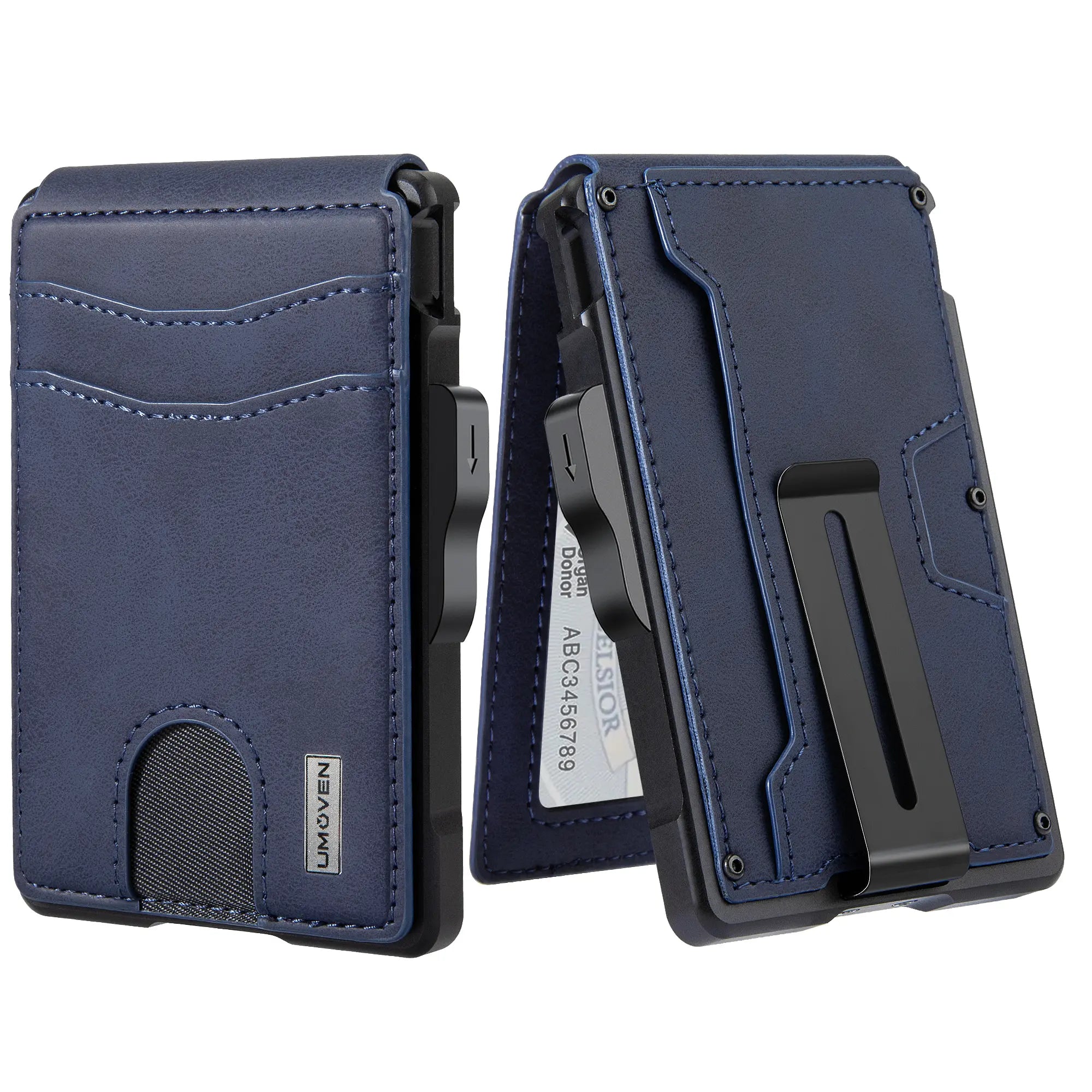 Umoven Wallet for Men - Minimalist Bifold Wallet with RFID Protection