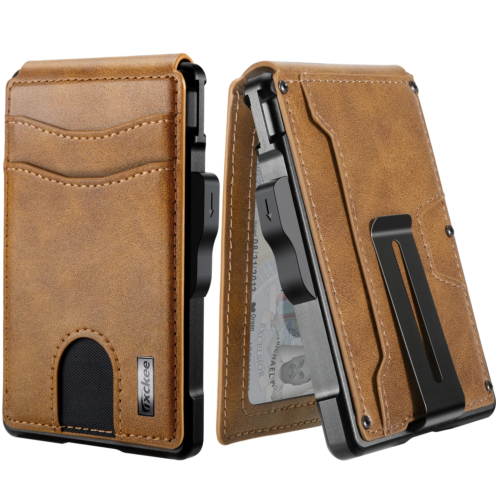 Umoven Wallet for Men - Minimalist Bifold Wallet with RFID Protection