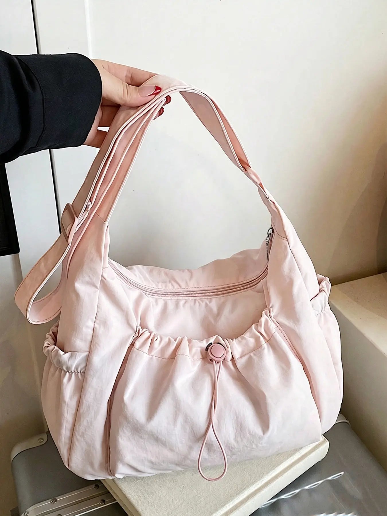 Niche Sweet Cool Stylish Simple, Versatile One-Shoulder Messenger Bag, Shoulder Strap Messenger Bag with Adjustable Personality, Retro Plaid One-Shoulder Underarm Bag, Casual and Everyday Suitable for Shopping and Dating, Etc.
