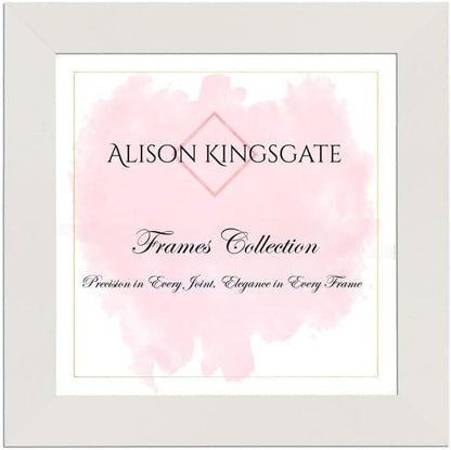 Alison Kingsgate Modern Black Picture Frame for Photos & Posters - 100X70CM | Engineered Wood, Shatterproof Perspex Front, Ideal for Wall Art Display, Documents, Certificate & Home Décor