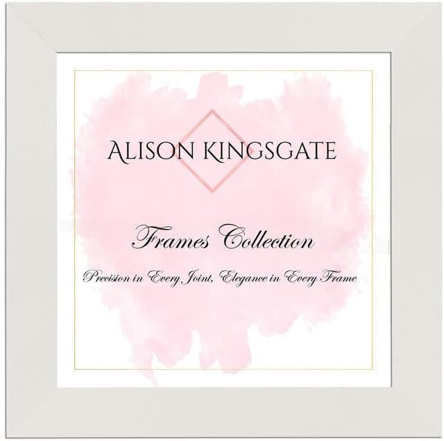 Alison Kingsgate Modern Black Picture Frame for Photos & Posters - 100X70CM | Engineered Wood, Shatterproof Perspex Front, Ideal for Wall Art Display, Documents, Certificate & Home Décor