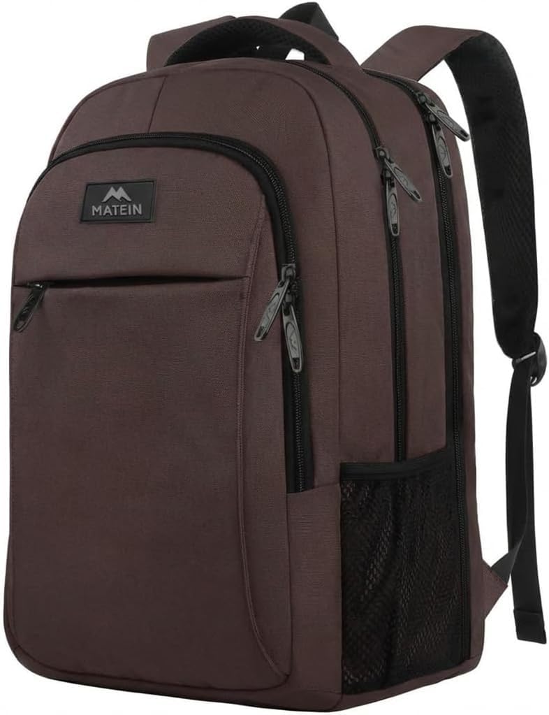 MATEIN Travel Laptop Backpack – Anti-Theft & Luggage Strap