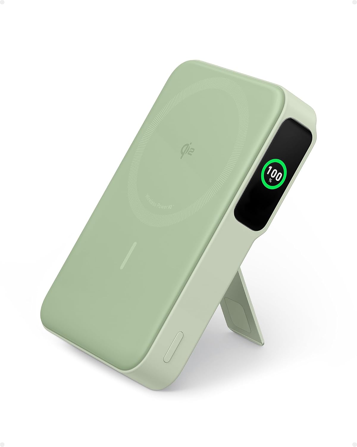 Anker MagGo 10,000mAh Magnetic Power Bank – Qi2 15W with Stand