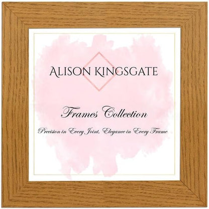 Alison Kingsgate Modern Black Picture Frame for Photos & Posters - 100X70CM | Engineered Wood, Shatterproof Perspex Front, Ideal for Wall Art Display, Documents, Certificate & Home Décor