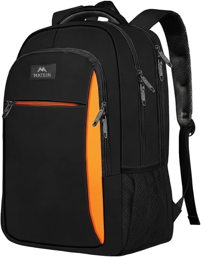 MATEIN Travel Laptop Backpack – Anti-Theft & Luggage Strap