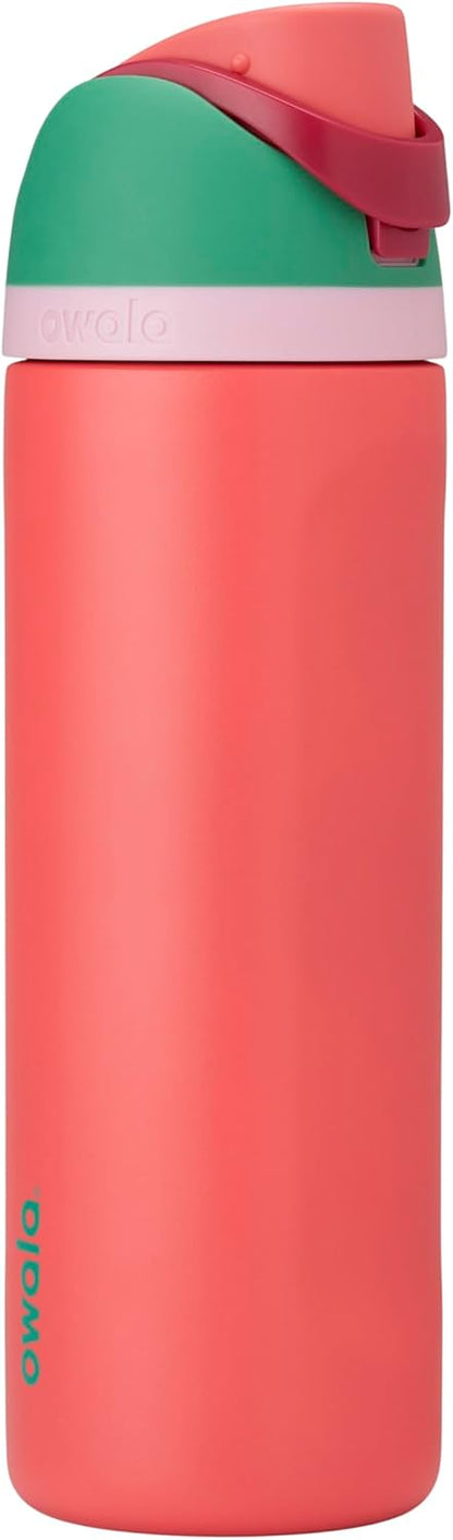 Owala FreeSip Insulated Stainless Steel Water Bottle with Straw, Leak Proof, BPA-Free, 710ml, Iced Breeze