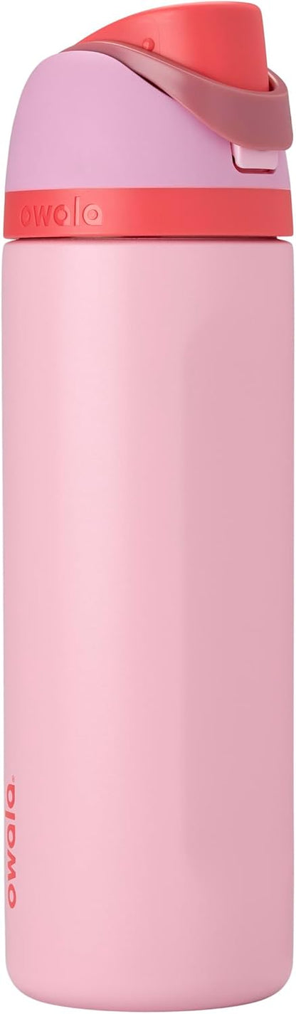 Owala FreeSip Insulated Stainless Steel Water Bottle with Straw, Leak Proof, BPA-Free, 710ml, Iced Breeze