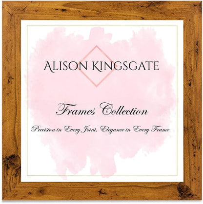 Alison Kingsgate Modern Black Picture Frame for Photos & Posters - 100X70CM | Engineered Wood, Shatterproof Perspex Front, Ideal for Wall Art Display, Documents, Certificate & Home Décor