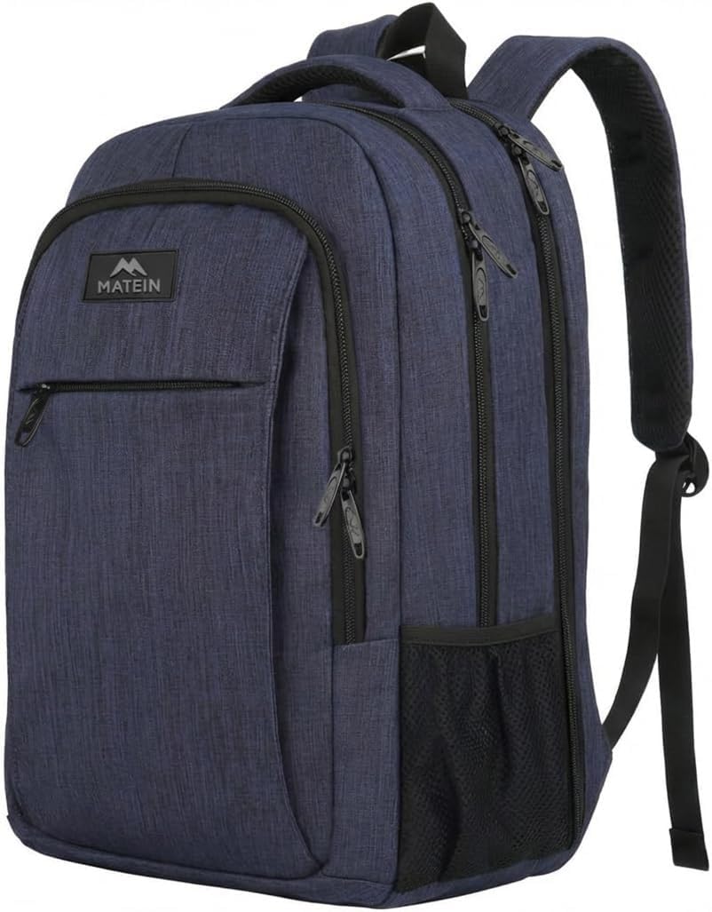 MATEIN Travel Laptop Backpack – Anti-Theft & Luggage Strap