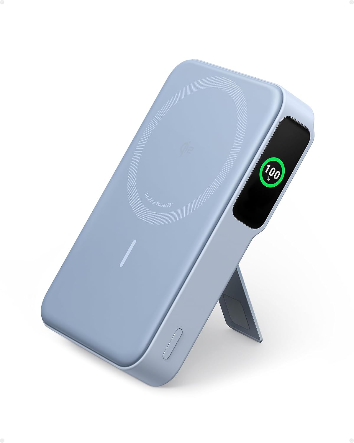 Anker MagGo 10,000mAh Magnetic Power Bank – Qi2 15W with Stand