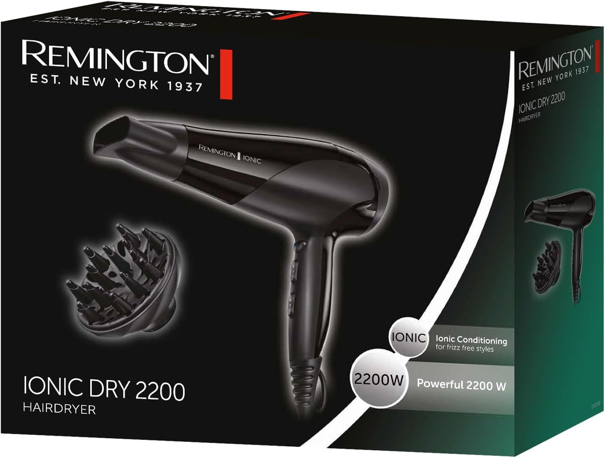 Remington D3198 Ionic Hair Dryer – 2200W