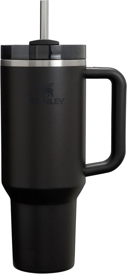 STANLEY 1913 Quencher H2.0 Flowstate Tumbler 1.2L - Cold for 11 Hours - Iced for 48 Hours - Metal Water Bottle with Straw, Handle and Lid - Dishwasher Safe - Travel Mug for Cold Drinks - Azure | Cold For 11 Hours - Iced For 48 Hours - Stainless Steel Tumb