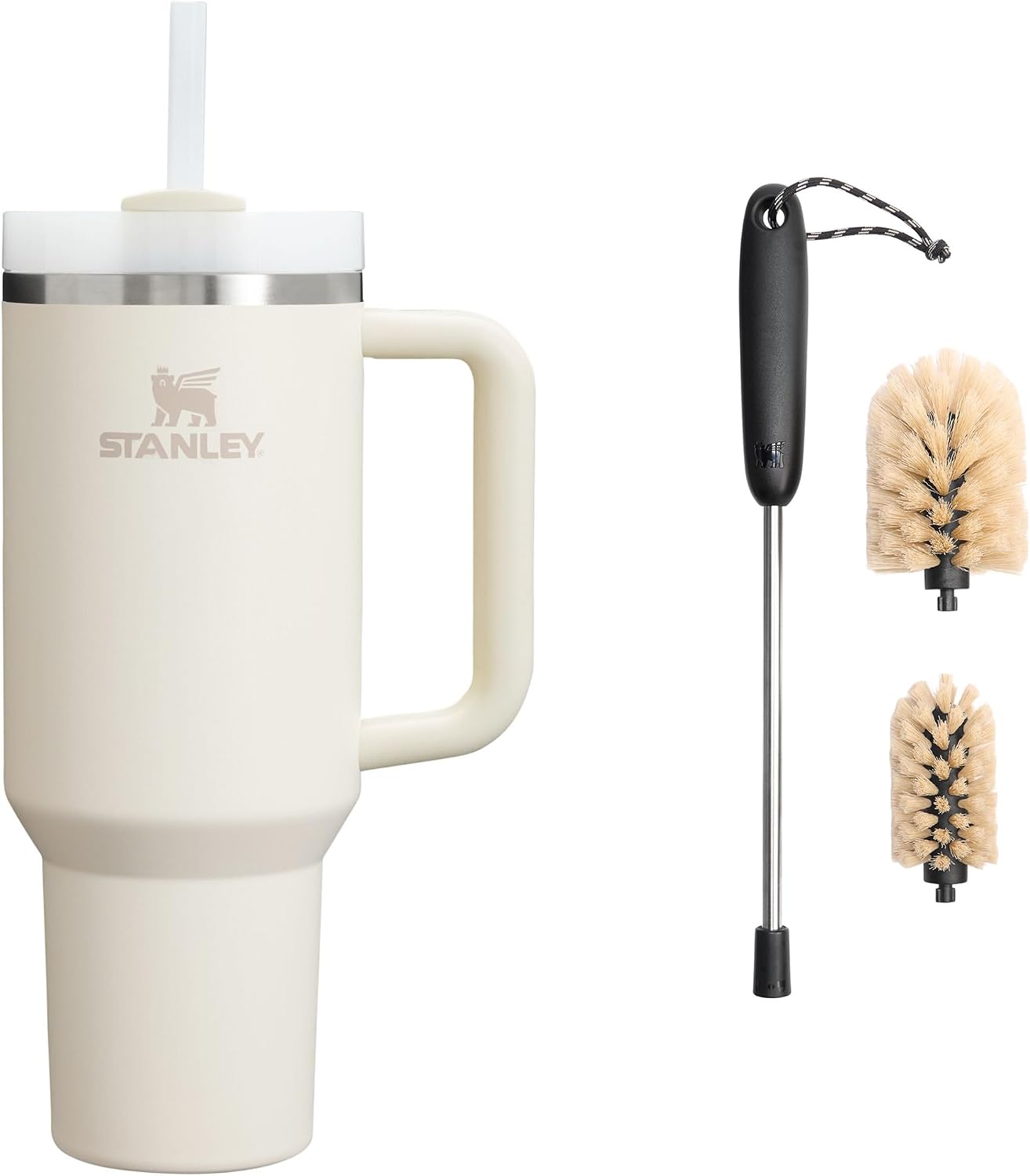 STANLEY 1913 Quencher H2.0 Flowstate Tumbler 1.2L - Cold for 11 Hours - Iced for 48 Hours - Metal Water Bottle with Straw, Handle and Lid - Dishwasher Safe - Travel Mug for Cold Drinks - Azure | Cold For 11 Hours - Iced For 48 Hours - Stainless Steel Tumb