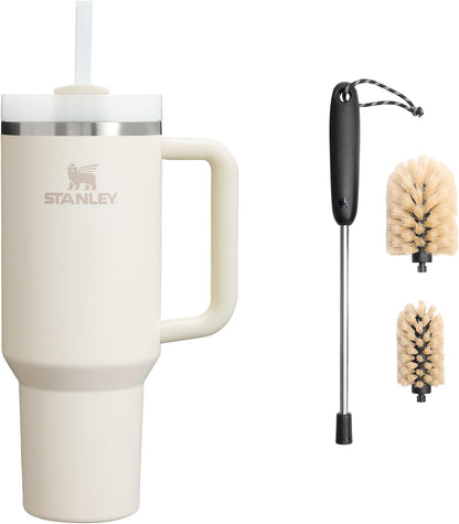 STANLEY 1913 Quencher H2.0 Flowstate Tumbler 1.2L - Cold for 11 Hours - Iced for 48 Hours - Metal Water Bottle with Straw, Handle and Lid - Dishwasher Safe - Travel Mug for Cold Drinks - Azure | Cold For 11 Hours - Iced For 48 Hours - Stainless Steel Tumb