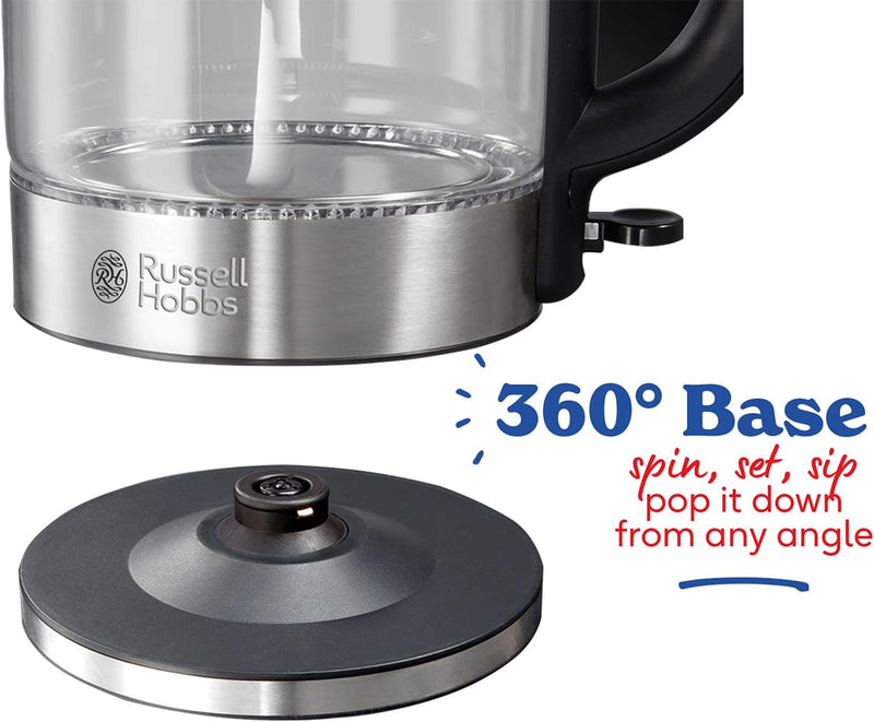 Russell Hobbs 1.7L Illuminating Glass Kettle