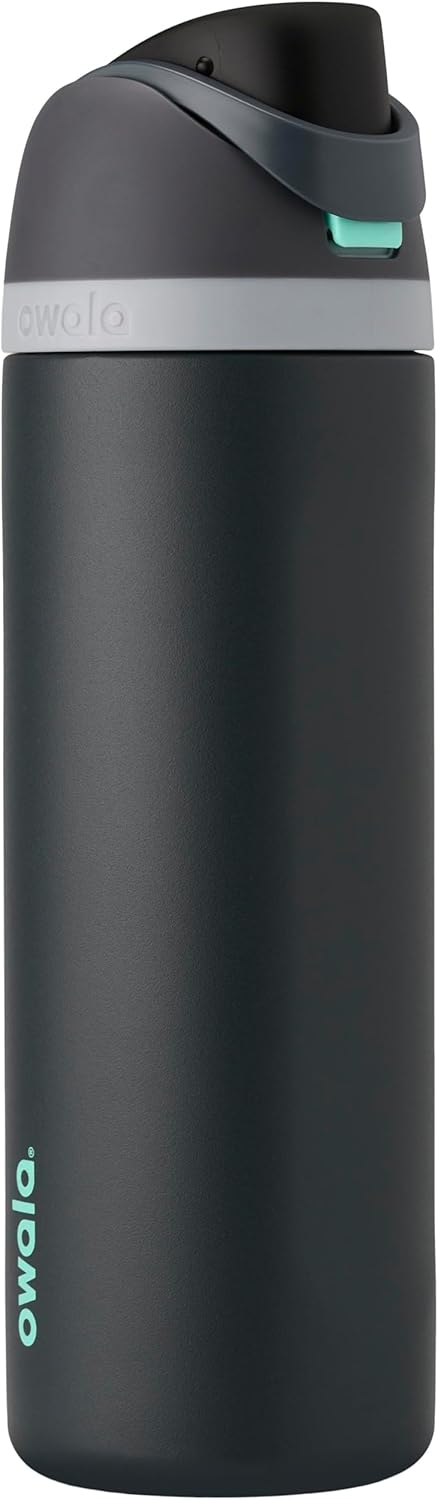 Owala FreeSip Insulated Stainless Steel Water Bottle with Straw, Leak Proof, BPA-Free, 710ml, Iced Breeze