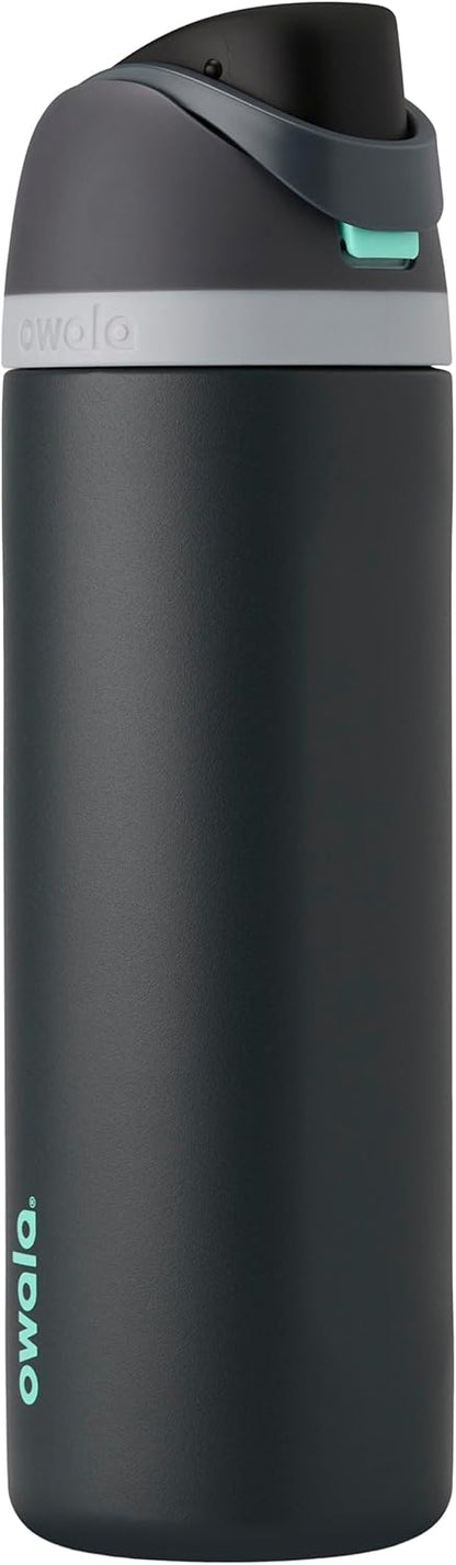 Owala FreeSip Insulated Stainless Steel Water Bottle with Straw, Leak Proof, BPA-Free, 710ml, Iced Breeze