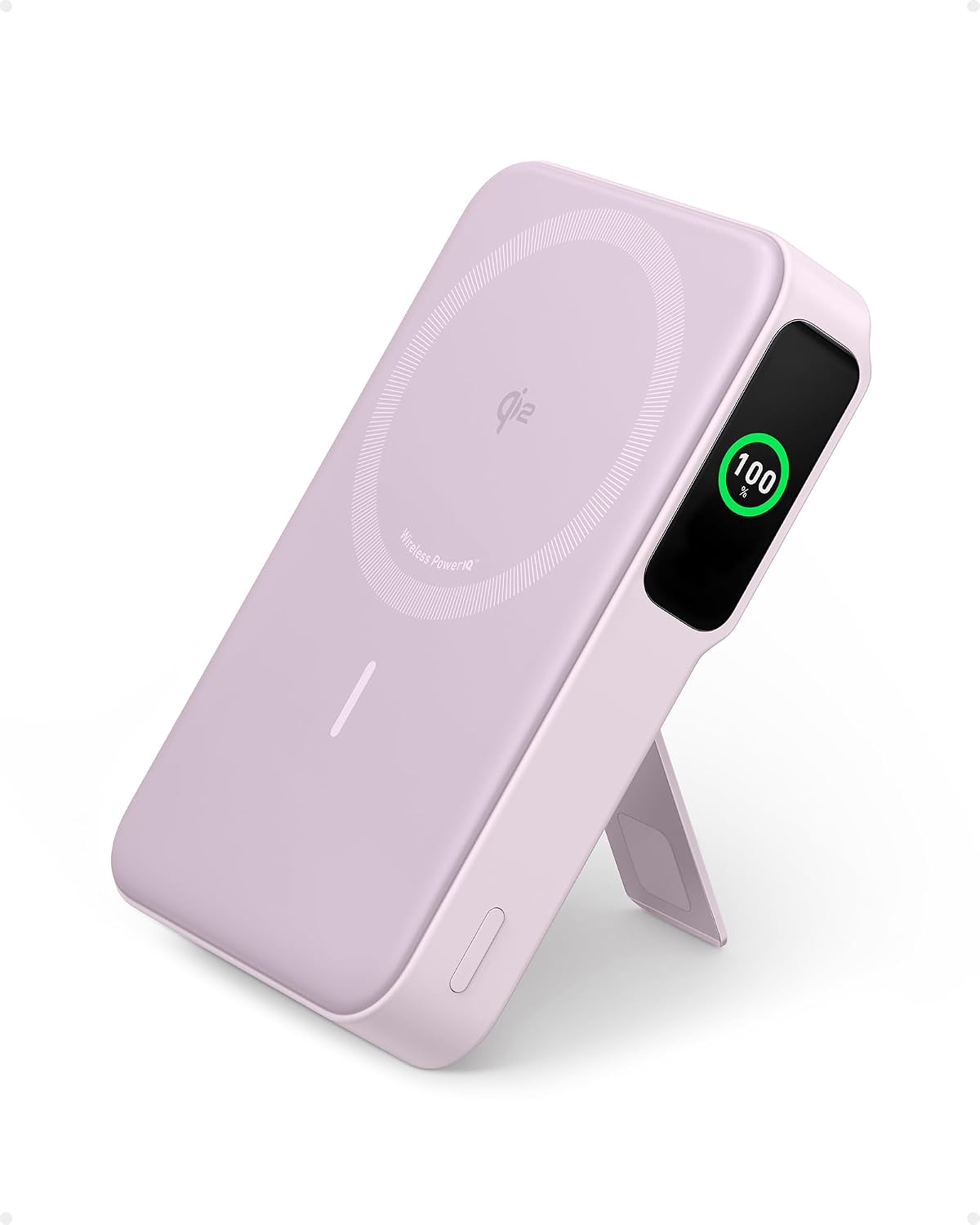 Anker MagGo 10,000mAh Magnetic Power Bank – Qi2 15W with Stand
