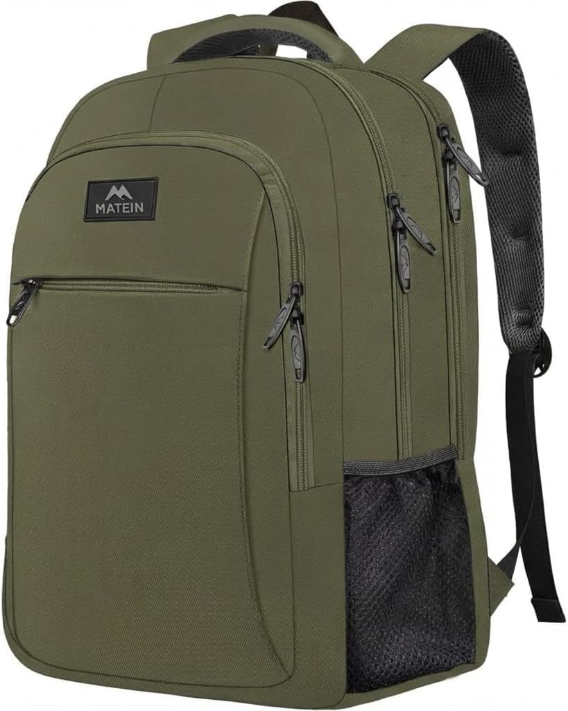 MATEIN Travel Laptop Backpack – Anti-Theft & Luggage Strap