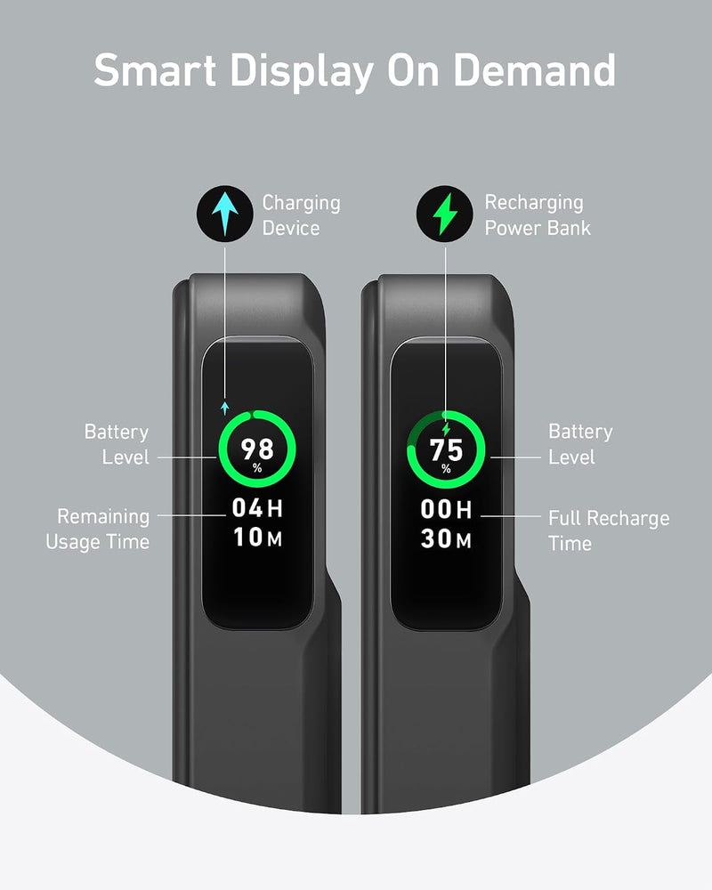 Anker MagGo 10,000mAh Magnetic Power Bank – Qi2 15W with Stand