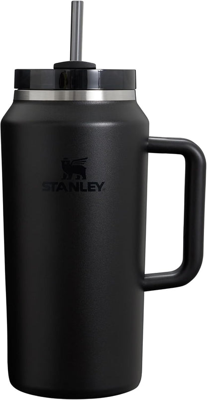 STANLEY 1913 Quencher H2.0 Flowstate Tumbler 1.2L - Cold for 11 Hours - Iced for 48 Hours - Metal Water Bottle with Straw, Handle and Lid - Dishwasher Safe - Travel Mug for Cold Drinks - Azure | Cold For 11 Hours - Iced For 48 Hours - Stainless Steel Tumb