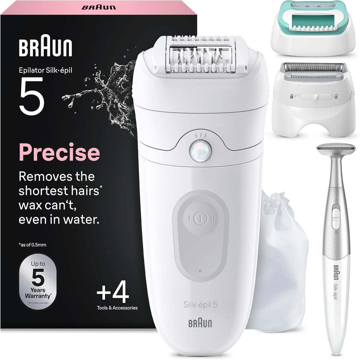 Braun Silk·épil 5 Wet & Dry Epilator