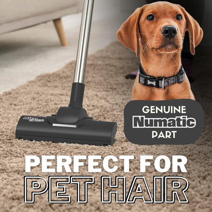 Genuine Numatic Henry Easy Ride Airo Brush Floor Head Black Perfect for Hard Floors & Carpet attachment 907424 909553 for all 32mm Henry Vacuum Cleaners 6 Months Warranty