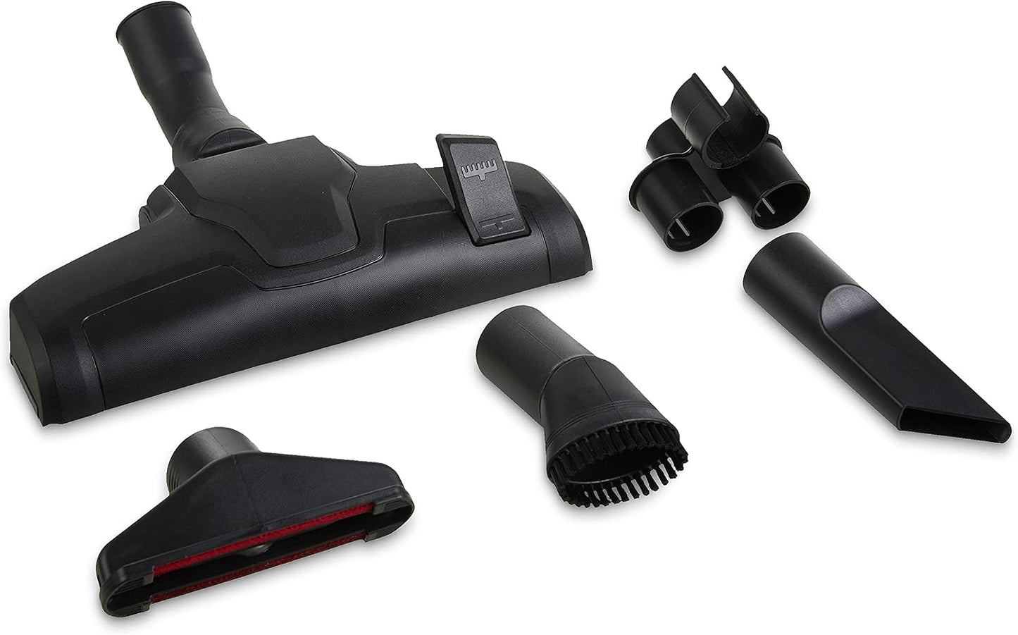 Amazon Basics Cylinder Bagless Vacuum Cleaner for Hardfloor, Carpet & Car, Compact & Lightweight, 700W, 1.5L, Black