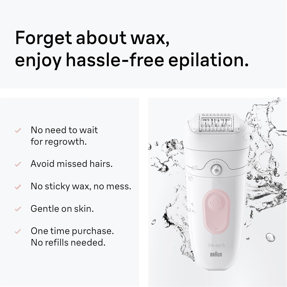 Braun Silk·épil 5 Wet & Dry Epilator