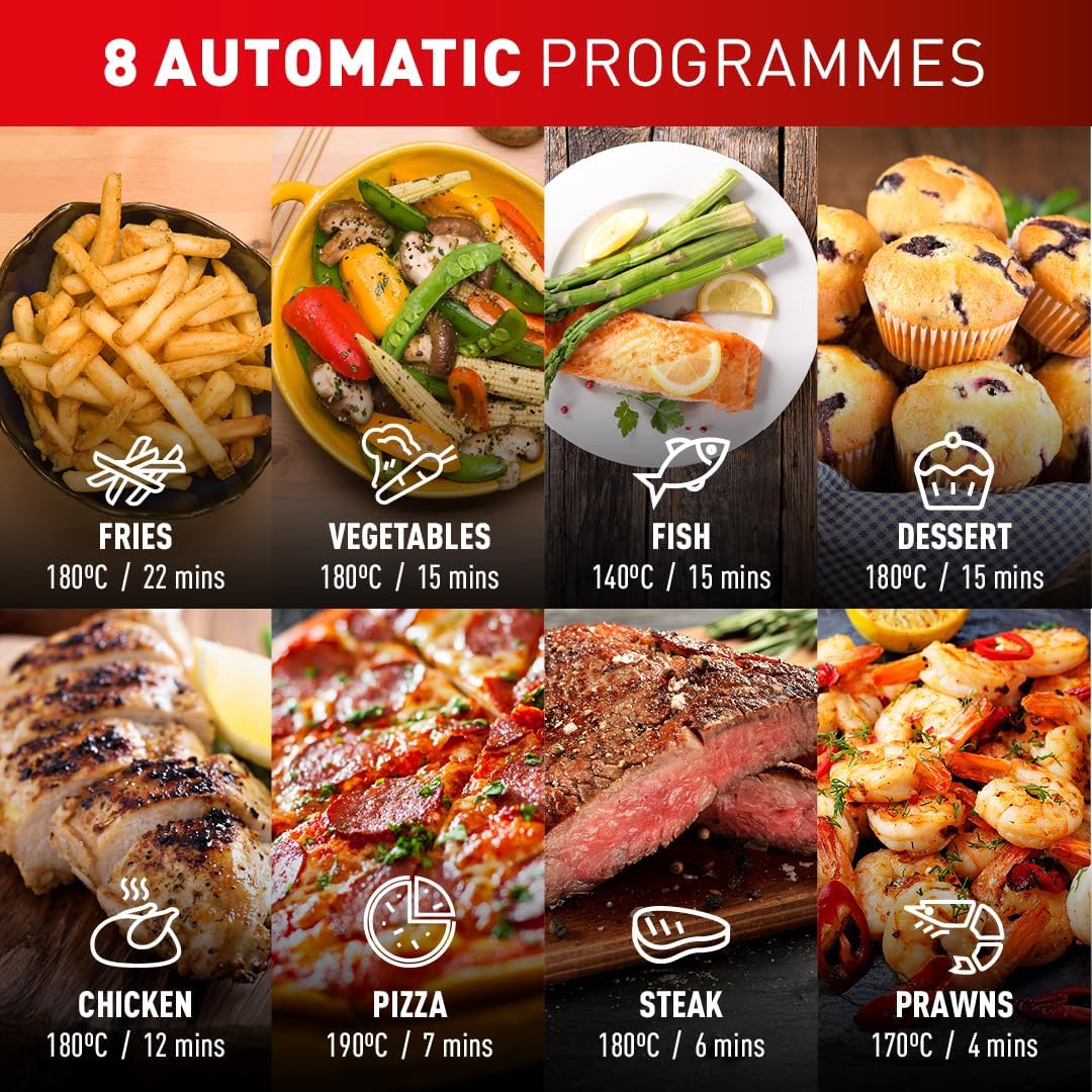 Tefal Easy Fry Mega 7.5L Air Fryer – 8 Programs