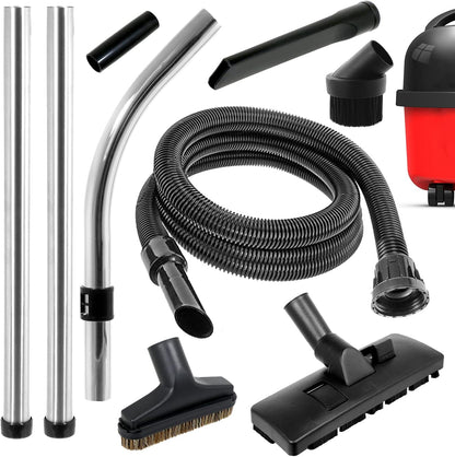 SPARES2GO Spare Parts Tool Brush Kit for Numatic Henry Hetty Vacuum Cleaner (2.5m)
