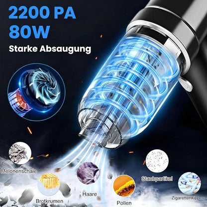 Handheld Vacuum Cleaner,Portable Rechargeable Mini Vacuum,22000PA Power, 4-in-1 Mini Car Vacuum,Lightweight Mini for offices, cars, homes, and offices various scenarios