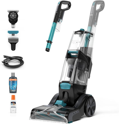 Vax Platinum SmartWash Carpet Cleaner Machine, Rug, Upholstery, Car, Stair Upright Shampooer Washer, Handheld Spot Cleaning, SpinScrub and Wash Tools, Solution, 1200W, 8.5kg, CDCW-SWXS