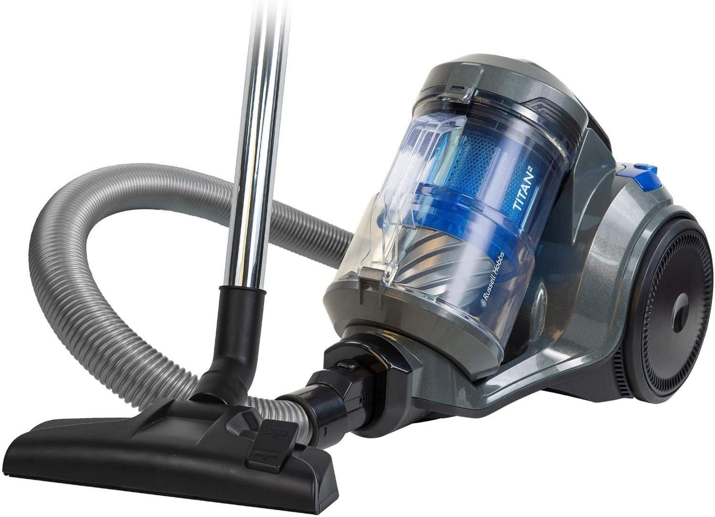 Russell Hobbs® Atlas2 Pet Cylinder Vacuum Cleaner, Lightweight, 2.5L Dust Capacity, Powerful 700W Strong Motor, Triple Dust-Lock Filtration, Turbo & 3-in-1 Multi-Tools, 2 Year Guarantee RHCV3601