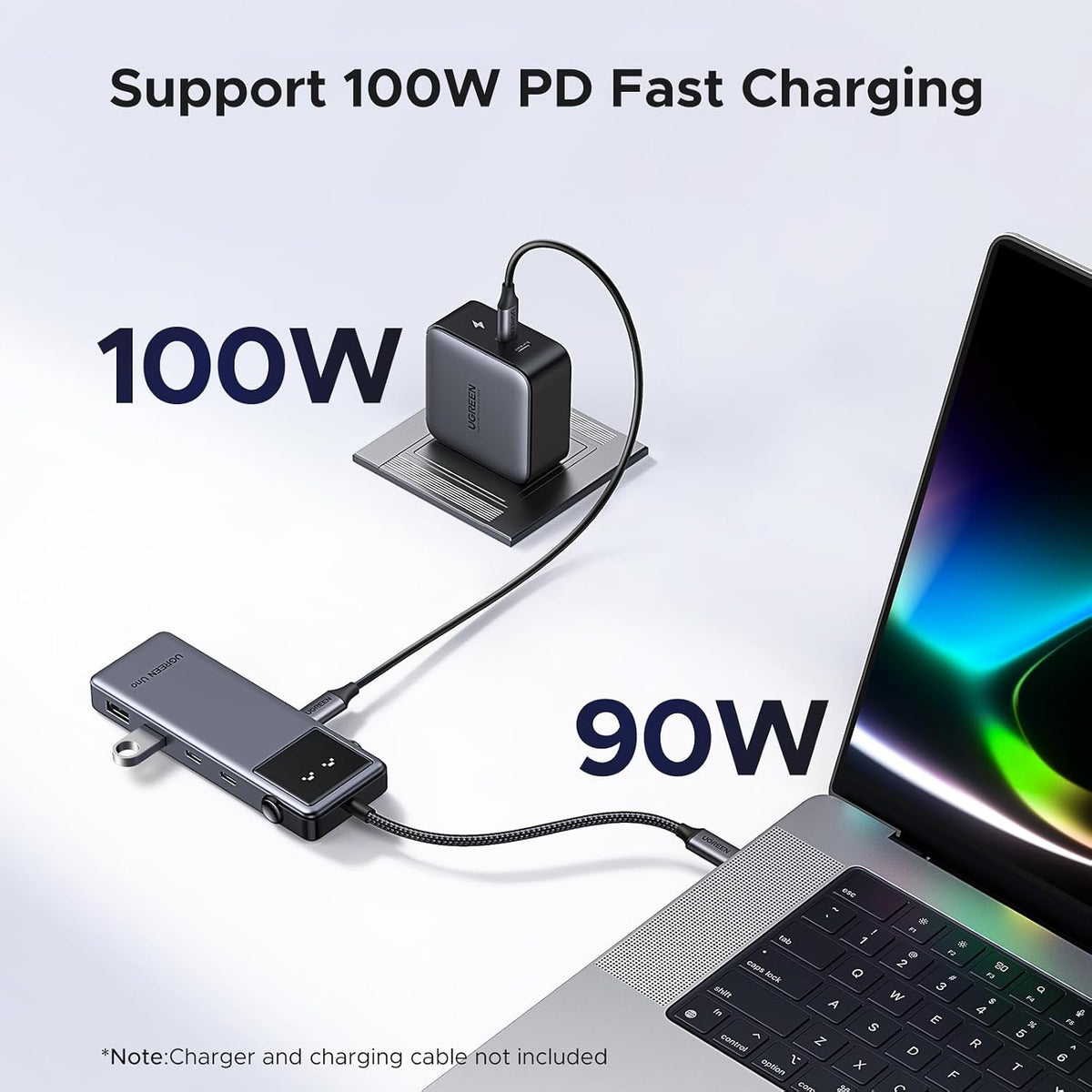 UGREEN Uno USB-C Hub ports