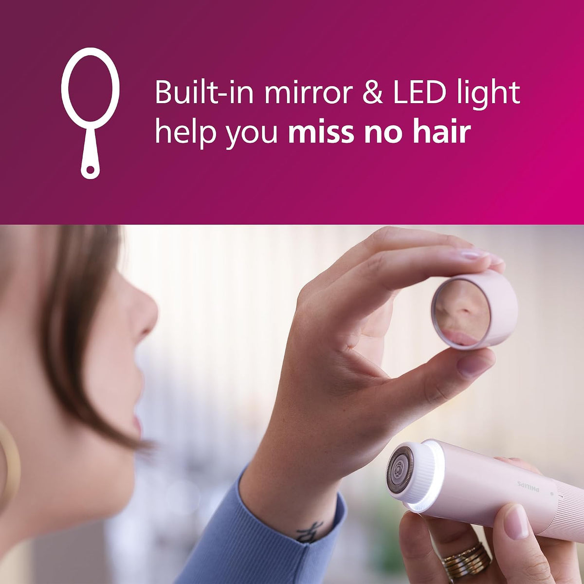 Philips 5000 Series Facial Hair Remover for Women