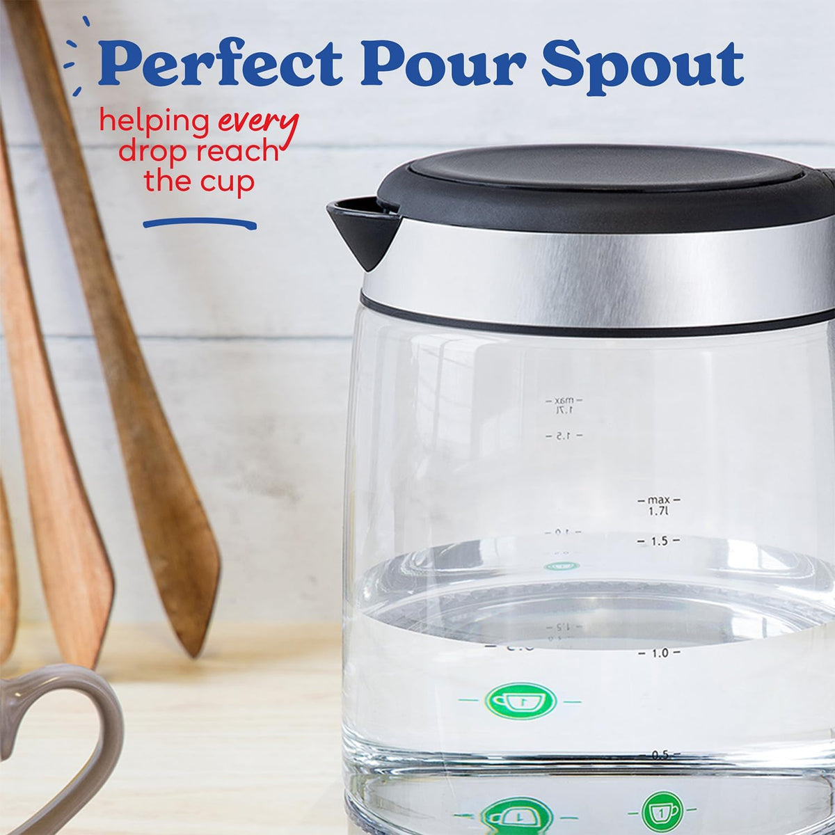 Russell Hobbs 1.7L Illuminating Glass Kettle
