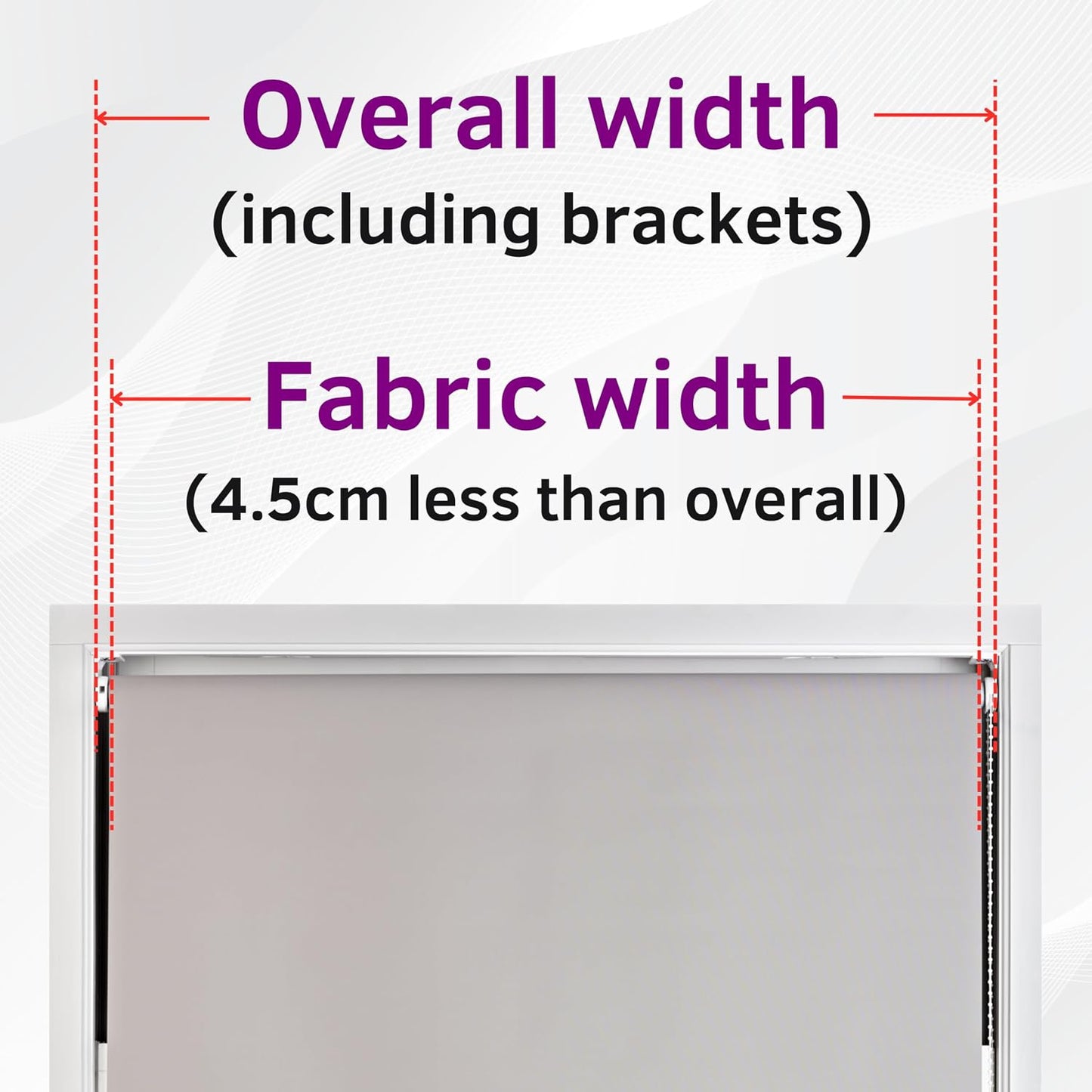 FURNISHED Roller Blinds Thermal Blackout Roller Blind - Trimmable Insulated UV Protection Child Safe Easy Fit Home Office Window Blinds, Dark Grey, 70 cm Wide x 165 cm Long