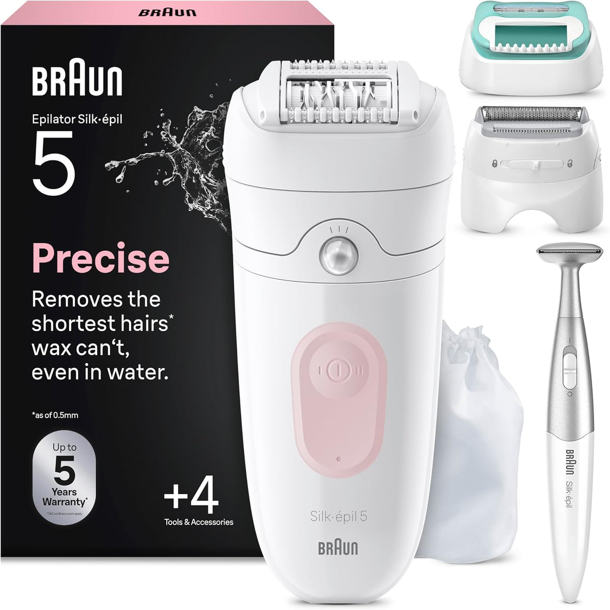 Braun Silk·épil 5 Wet & Dry Epilator