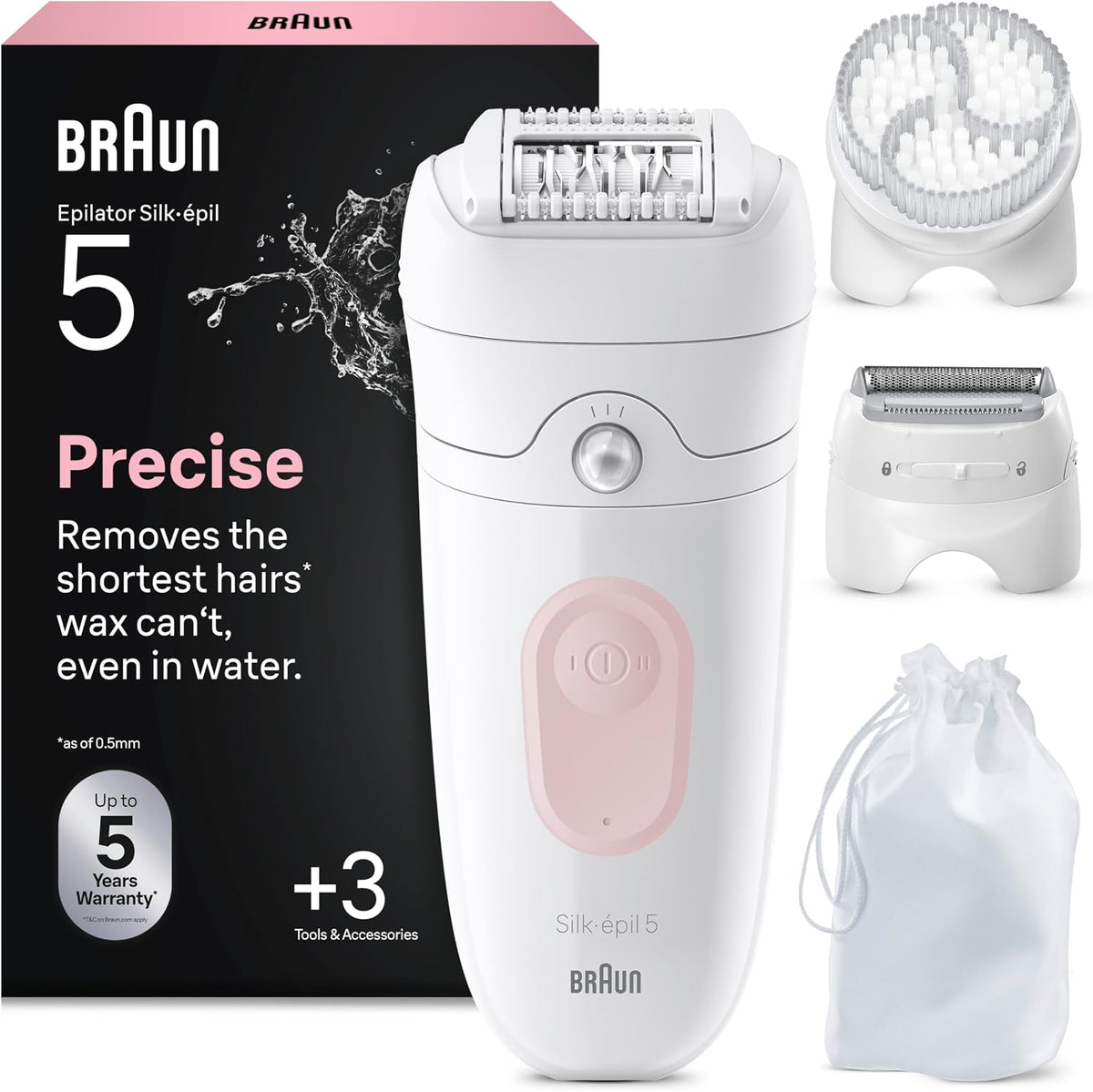 Braun Silk·épil 5 Wet & Dry Epilator
