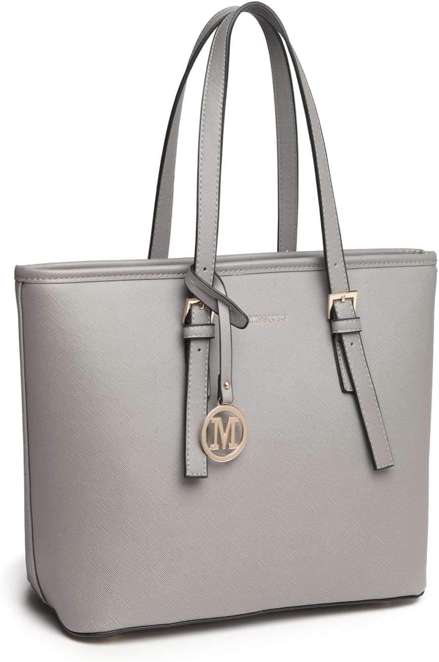 Miss Lulu Women's Waterproof Laptop Tote Bag