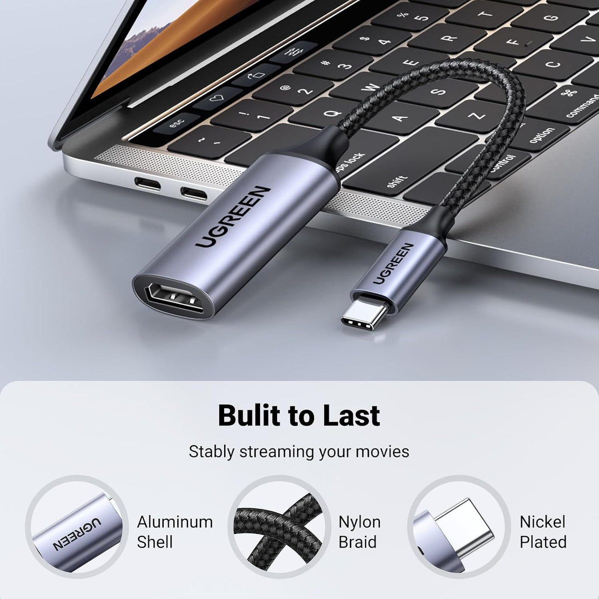 UGREEN USB-C to HDMI Adapter – 4K@60Hz