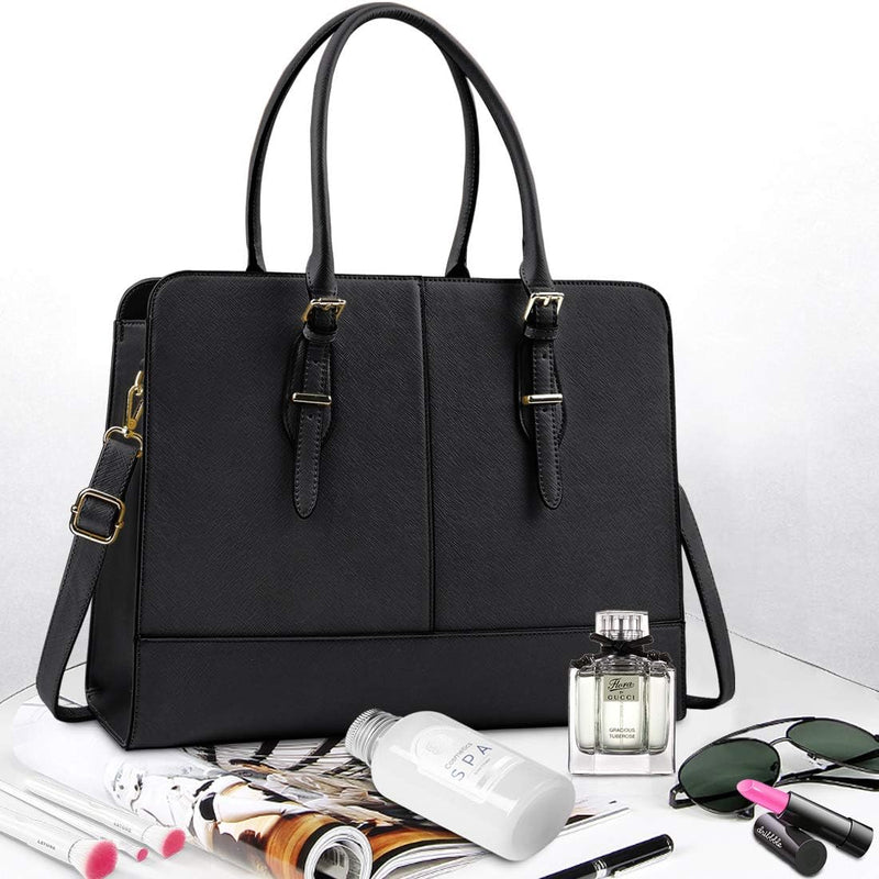 Lubardy Women's 15.6-Inch Laptop Tote Bag