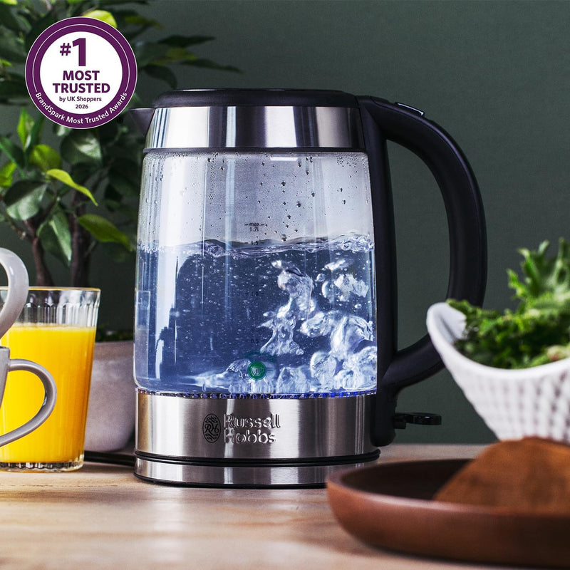 Russell Hobbs 1.7L Illuminating Glass Kettle