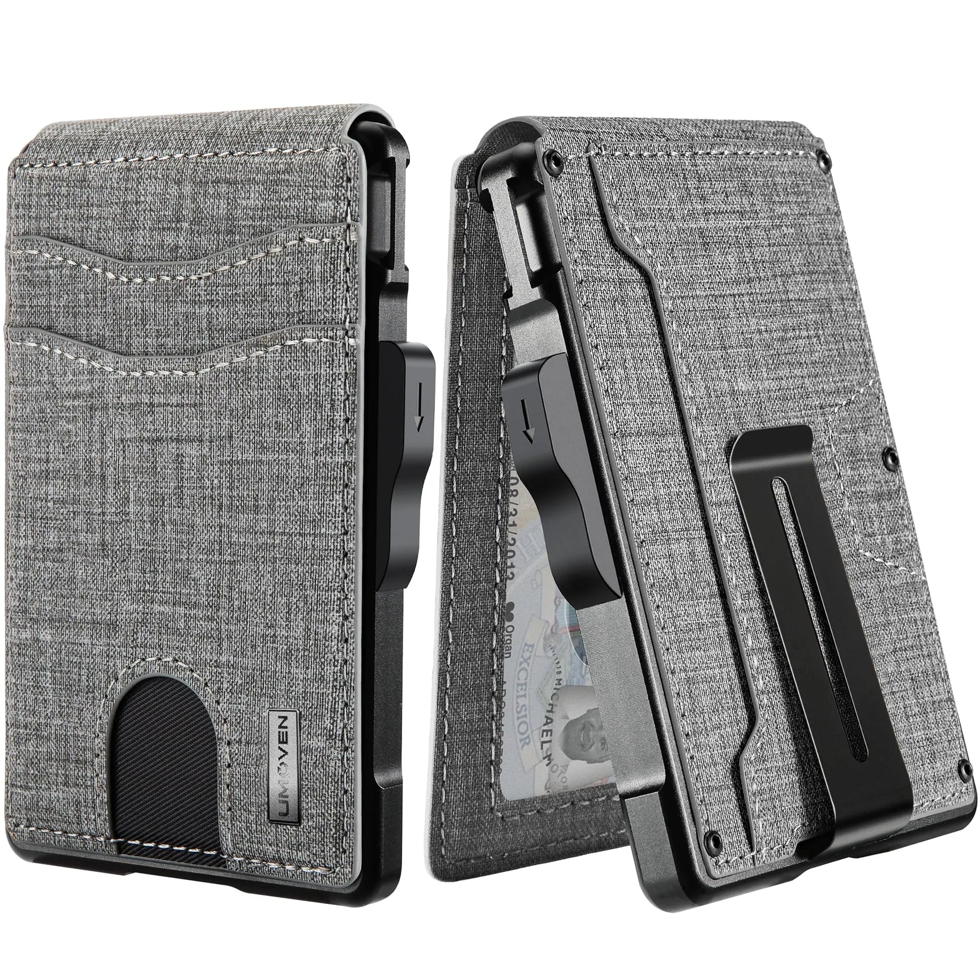 Umoven Wallet for Men - Minimalist Bifold Wallet with RFID Protection