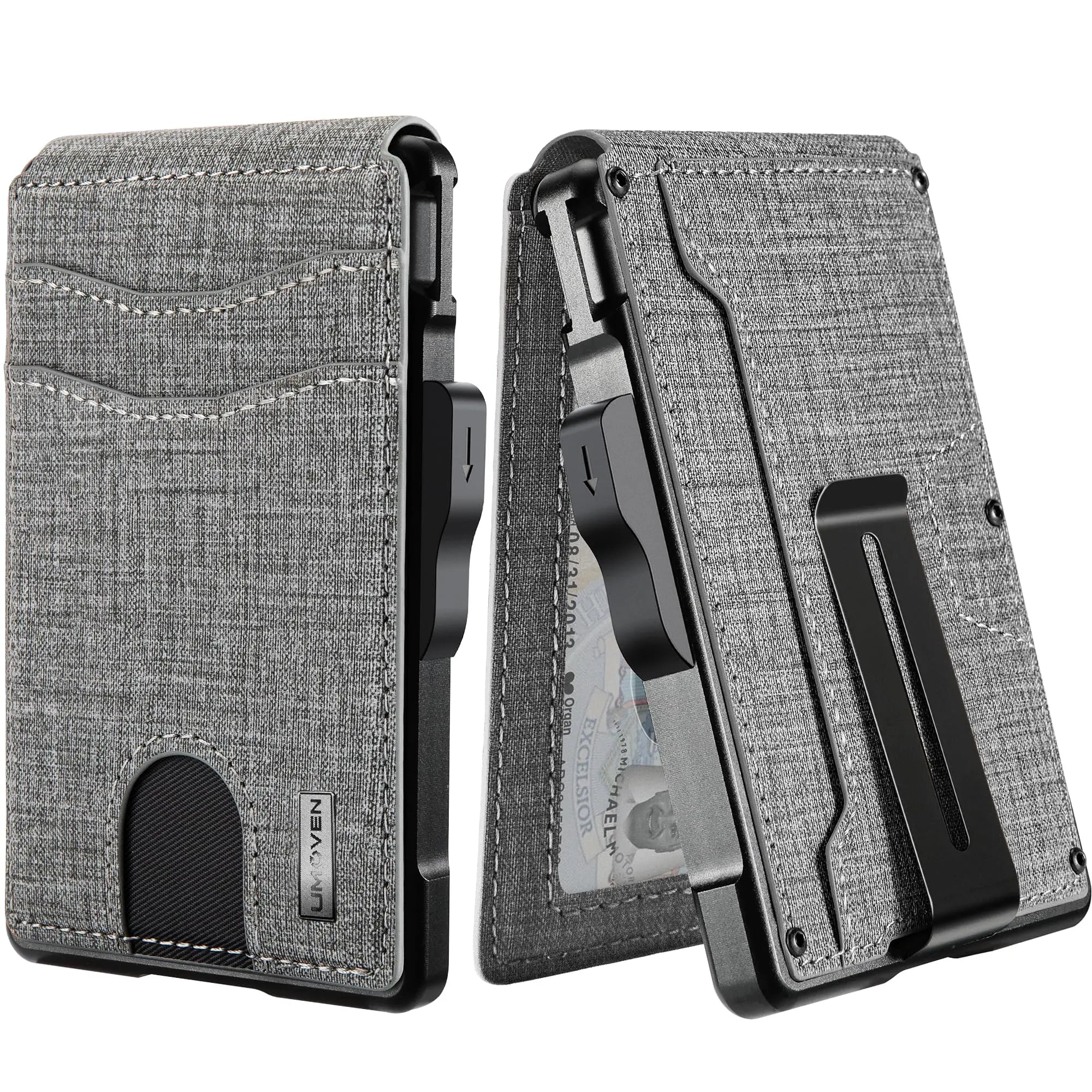 Umoven Wallet for Men - Minimalist Bifold Wallet with RFID Protection