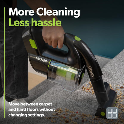 Gtech Multi MK2 K9 | Cordless Handheld Vacuum Cleaner | Reinforced with Aluminium | 22V Li-ion Battery | Powered Brush Bar